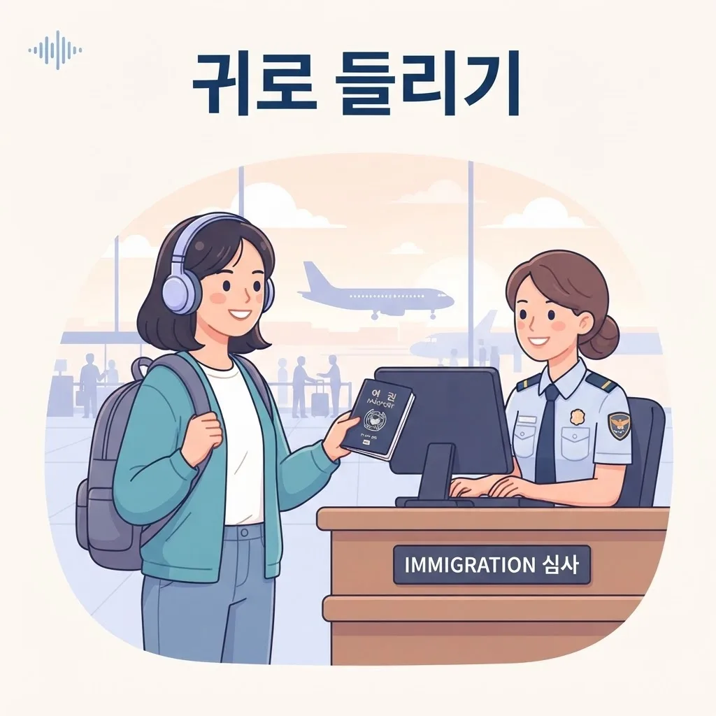 여행 영어회화, 문장은 아는데 질문이 안 들린다면? 원어민 일대일 수업으로 연습하는 입국심사와 듣기