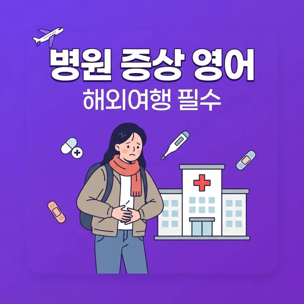 병원에서 증상 설명하는 영어 회화 — 해외 여행 필수