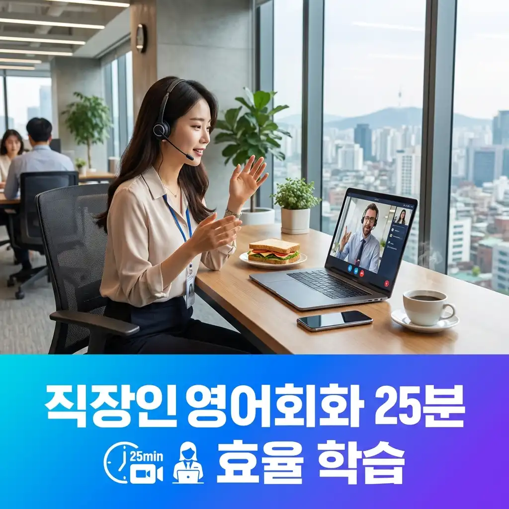 직장인영어회화, 바쁜 일과 중에도 효율적으로 실력을 키우는 비결은?