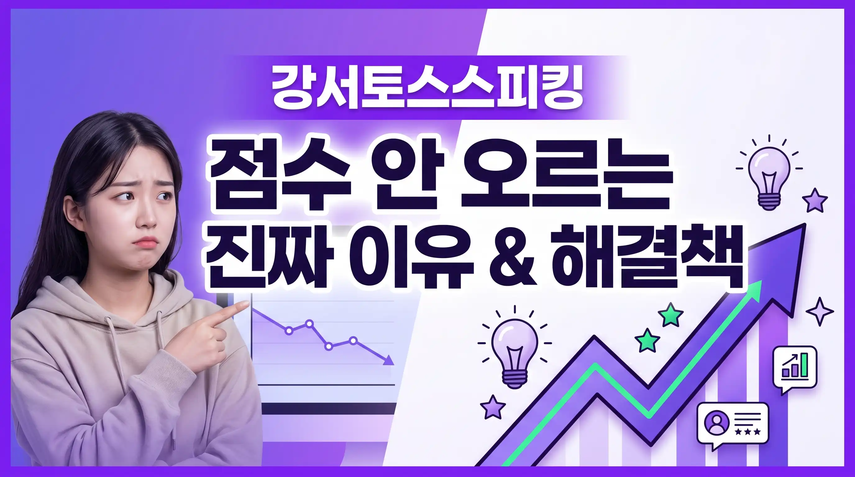 강서토스스피킹 점수 안 오르는 진짜 이유 & 해결책
