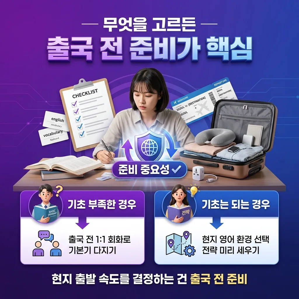 어학연수 워홀 무엇을 고르든 출국 전 준비가 중요함을 보여주는 상황별 가이드