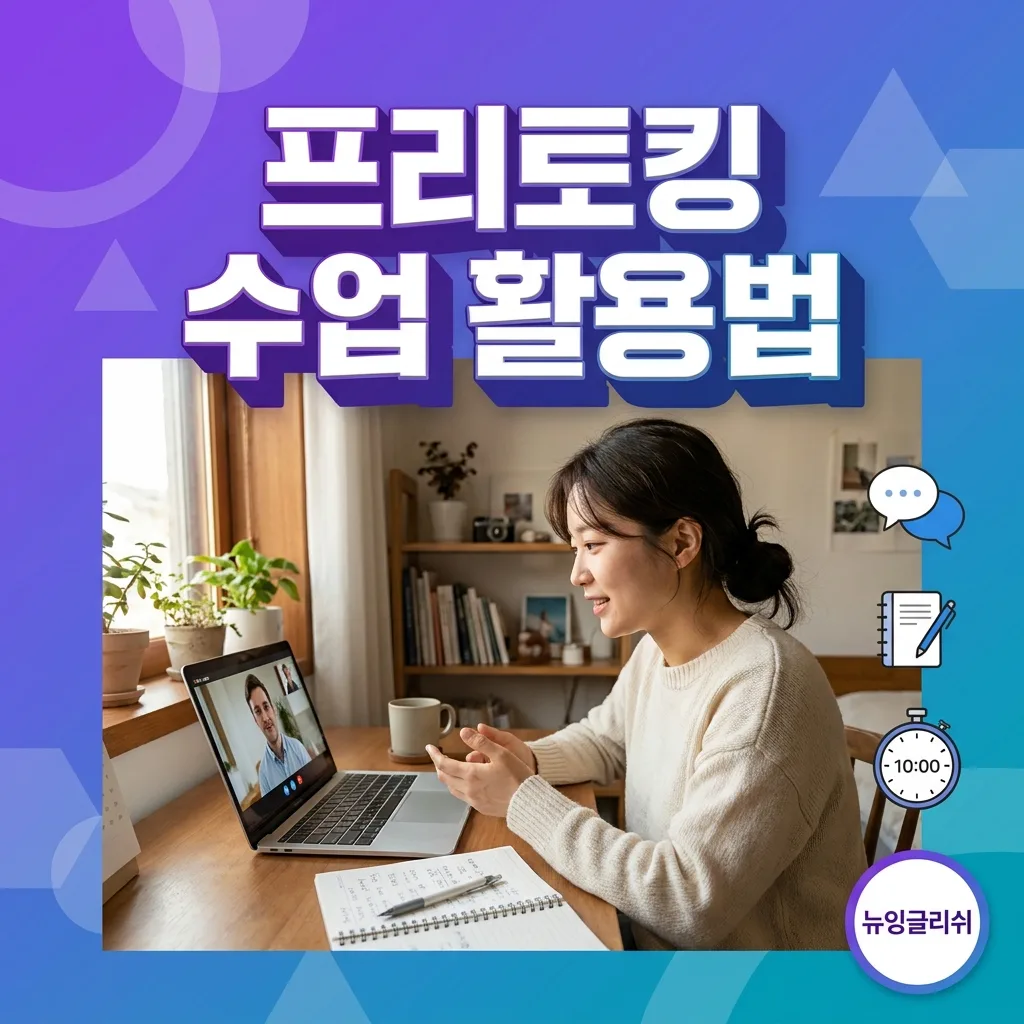 같은 프리토킹 수업도 결과가 갈리는 이유 — 수업 효과를 높이는 전후 활용법