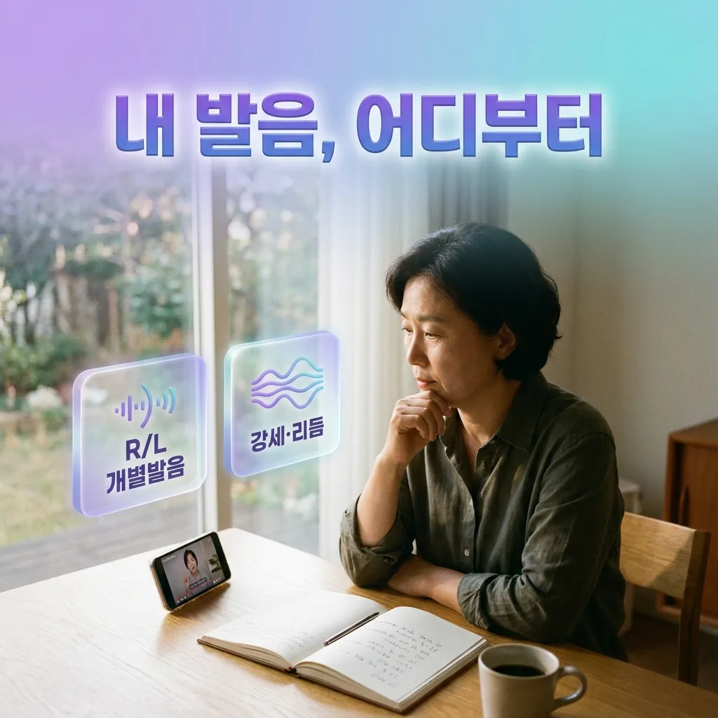 내 발음 어디부터 고칠지 정하는 상황별 선택 기준 가이드