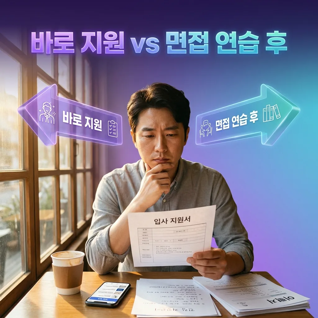 워홀 영어 면접 준비 정도에 따른 바로 지원과 연습 후 선택 기준 가이드