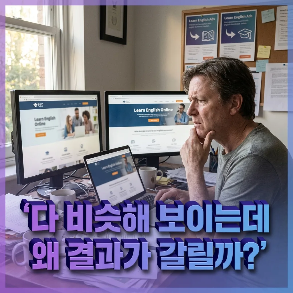 같은 화상영어라도 수업 방식이 제각각이라 결과가 갈리는 이유를 보여주는 인포그래픽