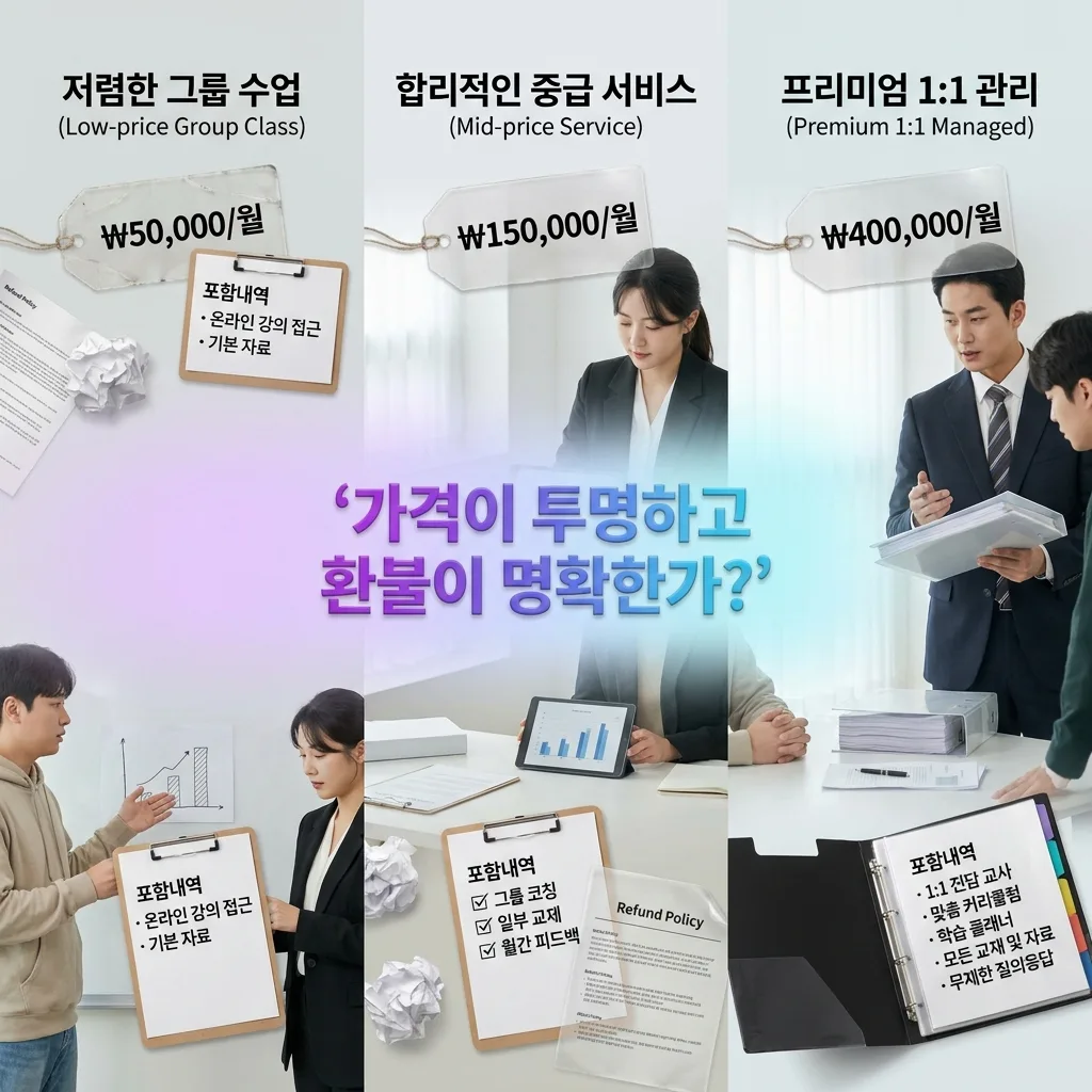 화상영어 가격과 환불 규정의 투명성을 비교하는 기준 5 가이드