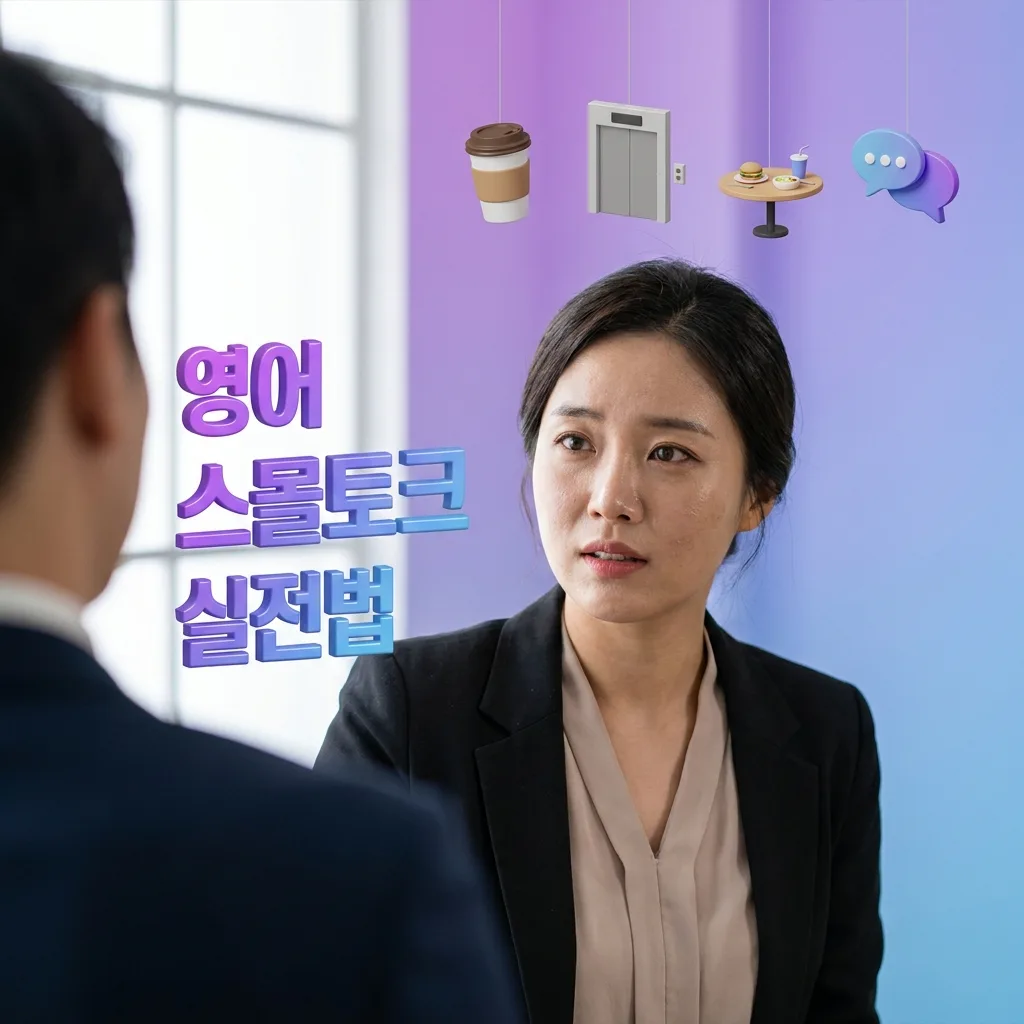 영어 회의는 되는데 잡담이 안 됩니다 — 외국인 동료와의 스몰토크 실전법