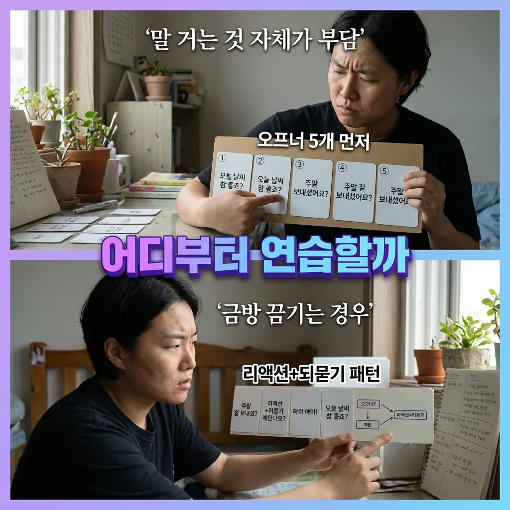 영어 스몰토크 어디부터 연습할지 정하는 상황별 선택 기준 가이드