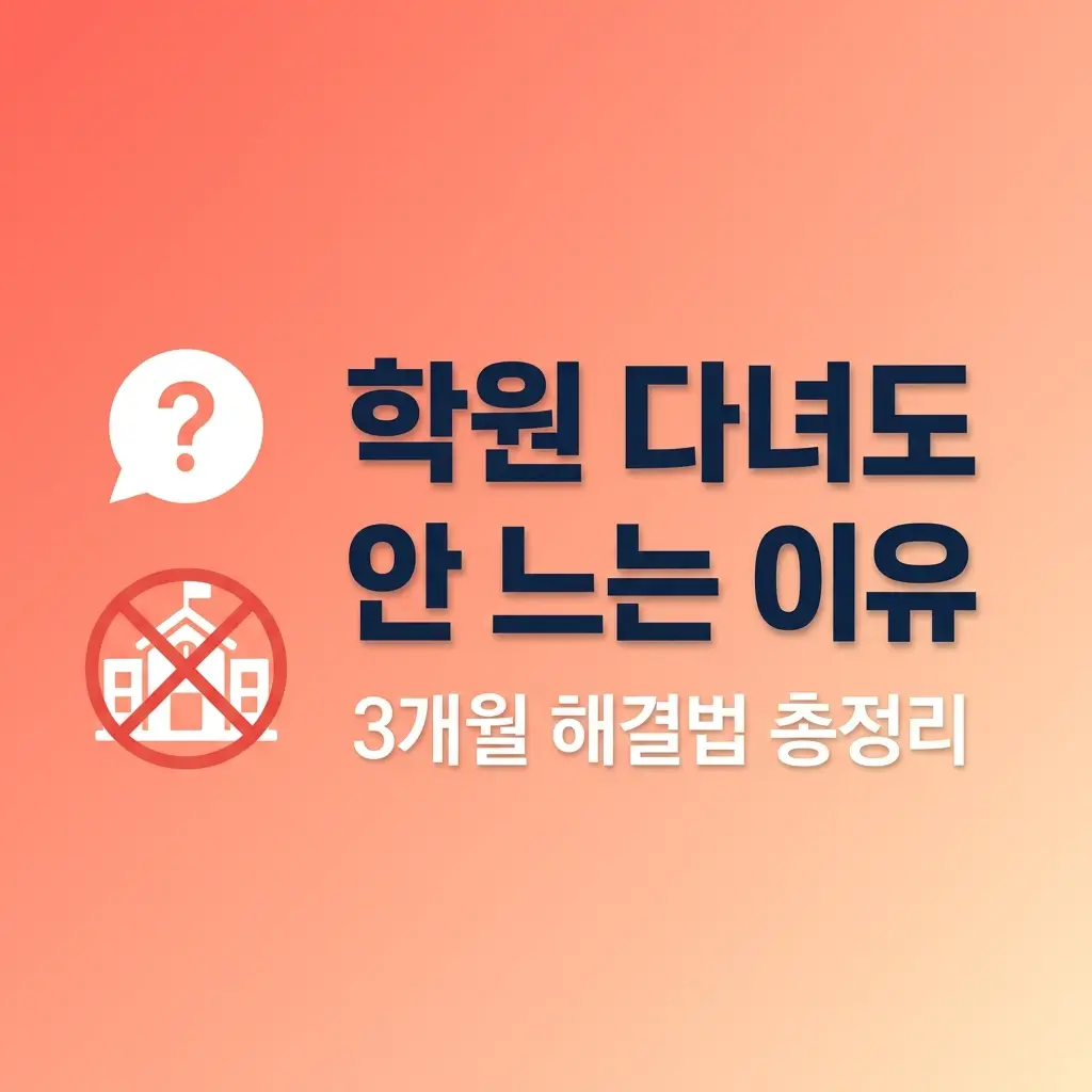 영어말하기 학원 다녀도 말 못하는 이유 | 최신 방법 총정리