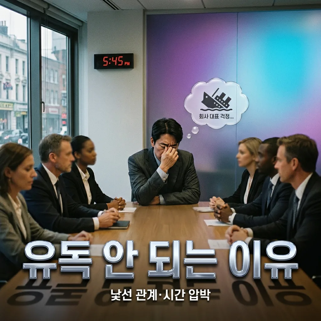 해외 출장에서 유독 영어가 안 되는 이유를 보여주는 인포그래픽
