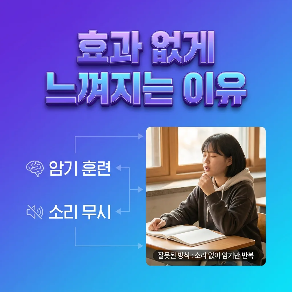 섀도잉이 효과 없게 느껴지는 이유를 보여주는 인포그래픽