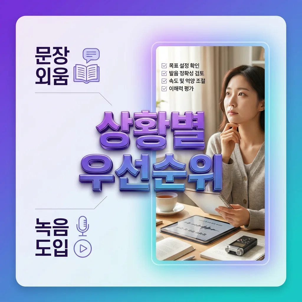 상황별 섀도잉 우선순위를 정리한 결론 가이드