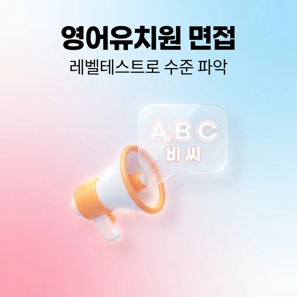 영어유치원 교사 면접 영어 말하기 준비, 레벨테스트로 수준부터 파악한 방법