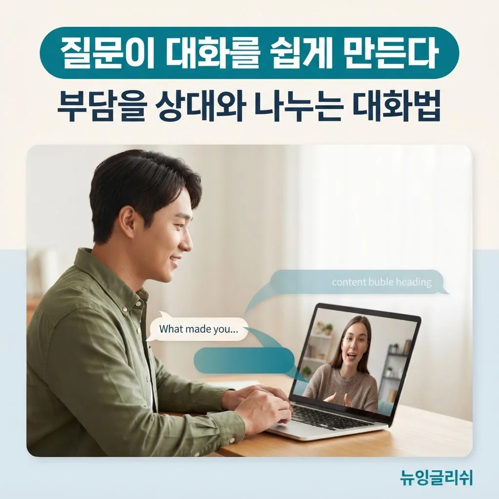 영어회화에서 질문을 잘하면 대화가 쉬워지는 이유, 자연스럽게 이어가는 질문 표현