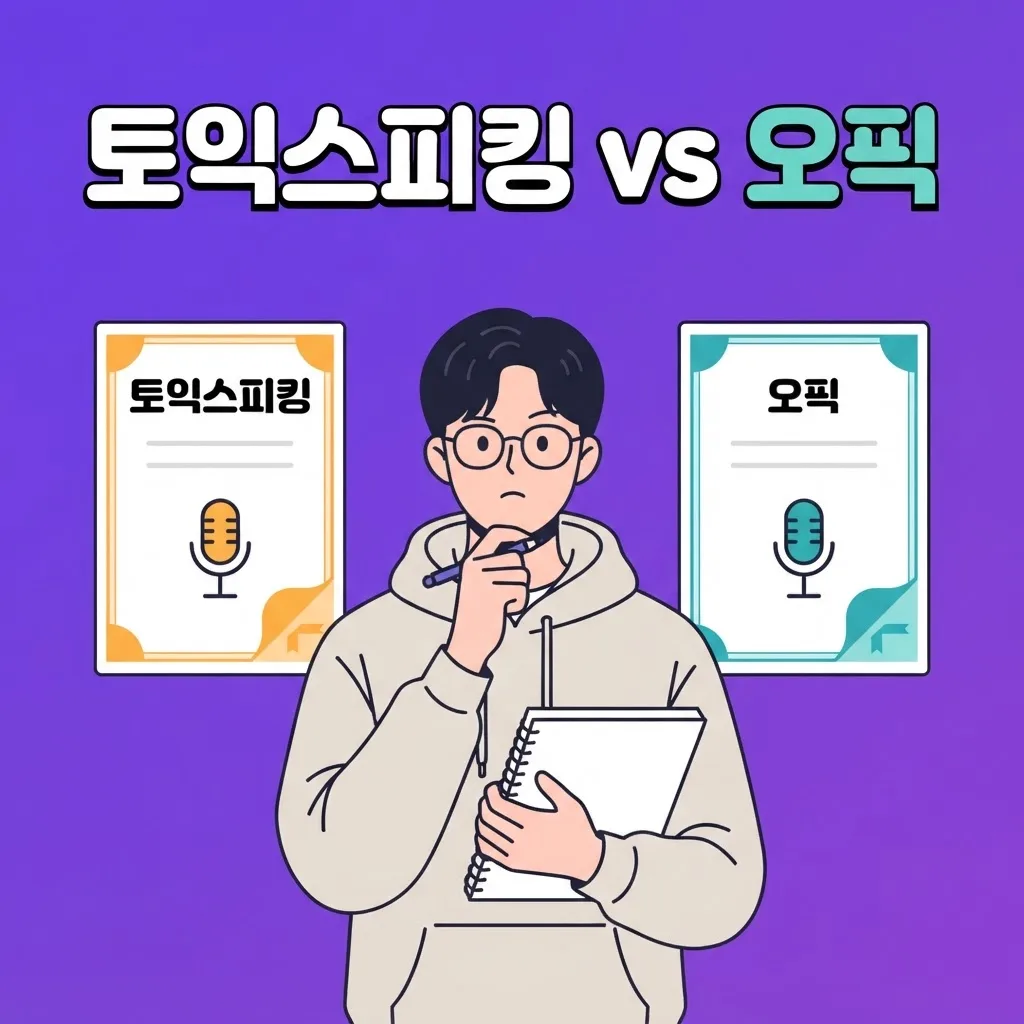 토익스피킹과 오픽 차이점 과 준비방법